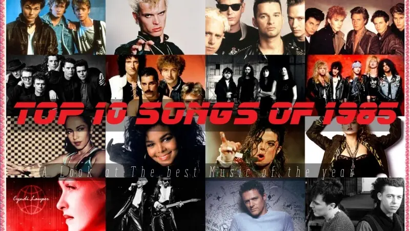 Top 10 songs of 1985: A Look at The best Music of the year
